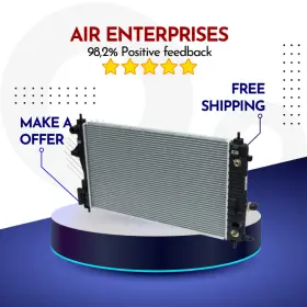 13332c Universal Air Conditioner Radiator A/c Fit Chevrolet Malibu 2013-2015 Limited 2016