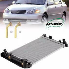 Usale Aa2104ra For 2003-2008 Toyota Corolla Matrix Pontiac Vibe 1.8 L Aluminum Radiator