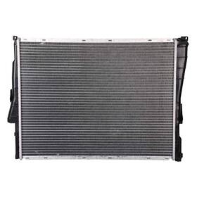 Usdealsparts 10031886 Aluminum Radiator Assembly For Bmw 320i 2.2l 2003 2004-2009 Z4 Silver 2636-e