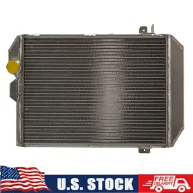 Usu41256 Usuperparts66 Cu256 Full Aluminium Radiator Replacement Fit For 1987-1993 Volkswagen Fox New