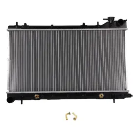 12770674 Valuezone-autoparts Replacement Aluminum Radiator For 2006-08 Subaru Forester 2.5l H4 Fits Cu13026