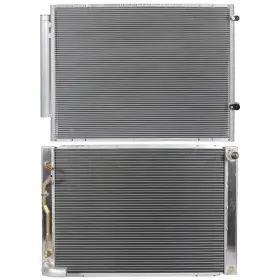 12774825 Valuezone-autoparts Radiator And Ac Condenser Cooling Kit For 2004-2006 Toyota Sienna
