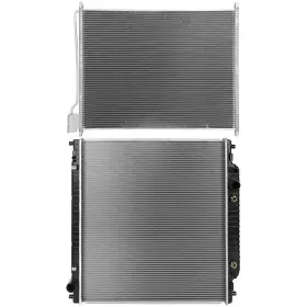 12774906 Valuezone-autoparts Radiator And Ac Condenser Cooling Kit For 2000-2005 Ford Excursion 1999-2004 F53