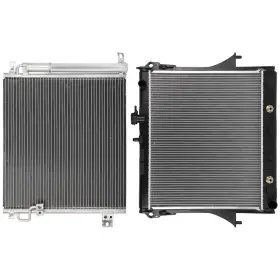 12775079 Valuezone-autoparts Radiator And A/c Condenser For 2009 2010 2011 2012 Chevrolet Colorado 5.3l