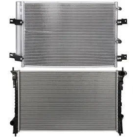 12775087 Valuezone-autoparts Radiator And A/c Condenser For 2007-2012 Ford Edge 2008-2011 Lincoln Mkx