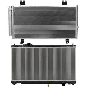 12775101 Valuezone-autoparts Radiator And A/c Condenser For 2006-2015 Lexus Is250 Is350