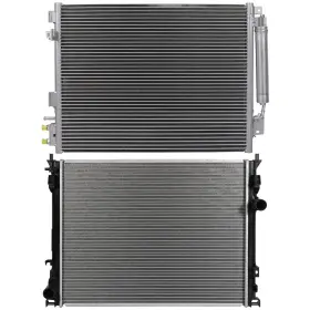 12775130 Valuezone-autoparts Radiator And A/c Condenser For 2005 2006 2007 2008 2009 Chrysler 300 Dodge Charger