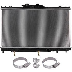 Valuezone-autoparts 12775301 1 Radiator For Chevrolet Prizm Toyota Corolla With Universal Oil Hose Clamps Kit