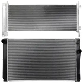 13728632 Valuezone-autoparts Aluminum Radiator And Ac Condenser Cooling Kit Fits Toyota Rav4 2016-2018