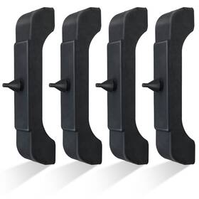Vanshly Gmk4012326681s 4 Pcs Kit Rubber Radiator Insulator Pads 4012-326-681s 3 Core Black