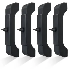 Gmk4012326681s Vanshly 4 Pcs Kit Rubber Radiator Insulator Pads 4012-326-681s 3 Core Black