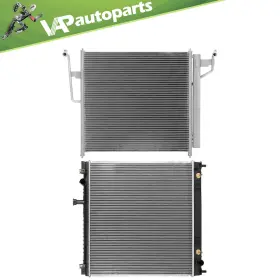 Ic837852l Vap-autoparts For 2004-10 Infiniti Qx56 2005-15 Nissan Armada Radiator And Condenser Assembly