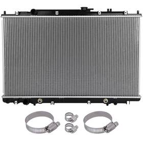 Vaultpro 13559049 Radiator For 1999-2004 Honda Odyssey 3.5l With Universal Oil Hose Clamps Kit