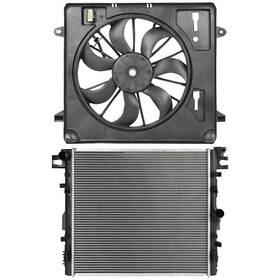Vaultpro 13642330 Electric Radiator Cooling Fan Kit For Jeep Wrangler 3.8l 2007 2008 2009 10-2011