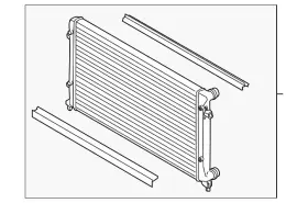 5n0-121-253-n Volkswagen Genuine Radiator