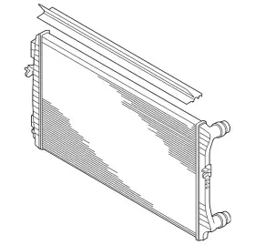 5qm-121-251-aa Volkswagen Genuine Radiator