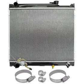 12832130 Wellstorehere Radiator For 1999 2000-2004 Chevrolet Tracker With Universal Oil Hose Clamps Kit 12832130 Wellstorehere Radiator For 1999 2000-2004 Chevrolet Tracker With Universal Oil Hose Clamps Kit