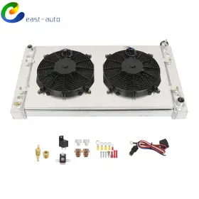 Ea1376872su Wflnhb 3 Row Radiator Shroud Fan Kit 1988-1995 For Gmc P3500 4.3l V6 1996-1997