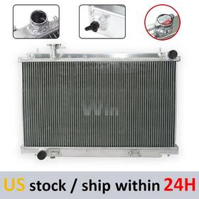 Win-cooling 21410cd010 Radiator For 2003-2006 Nissan 350z Fairlady Z33 3.5l Mt All Aluminum