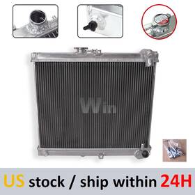 Win-cooling J129 3rows Radiator Fit For Mazda Rx-7 1.3l 1986-1988 Mt All Aluminum