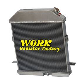 Work 1095y1-us Full Aluminum Radiator For 1939 - 1941 1940 Ford Deluxe Flathead Configuration