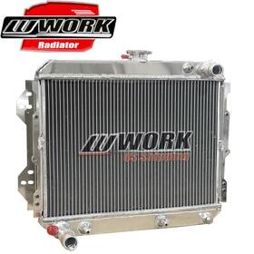 Work 1179y Aluminum Radiator For 1976-1978 1977 Toyota Celica Corona/1989 Geo Corona 2.2l
