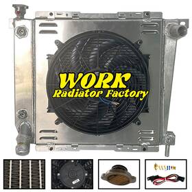 Work 131pyfz-1-us Radiator Shroud Fan For 1985-1986 Ford Bronco Ii 2.3l/1985-1988 Ranger 2.0l