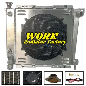 131pyfz-1-us Work Radiator Shroud Fan For 1985-1986 Ford Bronco Ii 2.3l/1985-1988 Ranger 2.0l