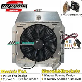 Work 41-49 Kb1 Kb2 Kb3/k1 K2 K3 L6 Radiator Shroud Fan Relay Fit International Harvester K/kb 1 2 3 Truck