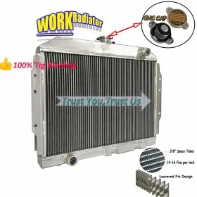 532y-amc Work Radiator For Amc Amx 1968-1974 Ambassador/gremlin/javelin/matador/amx/rambler V8