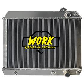 Work A1018y-1-us Aluminum Radiator For 1963-1966 1964 Chevrolet C10 Pickup Ls Swap 4.6l V8 Engine