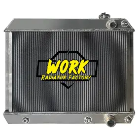 A1018y-1-us Work Aluminum Radiator For 1963-1966 1964 Chevrolet C10 Pickup Ls Swap 4.6l V8 Engine