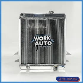 Tr250 Work Auto Rad 1969-1974 /tr250 1967-1968 Aluminum Radiator Fits 1971 Triumph Tr6/1967-1968 Polished Mt