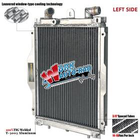 Work Auto Rad 716294719633 Left Side Aluminum Radiator For 1994-1999 Ferrari 355 F355 3.5l Oe#807927