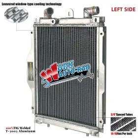 807927 Work Auto Rad 716294719633 Left Side Aluminum Radiator For 1994-1999 Ferrari 355 F355 3.5l Oe#807927