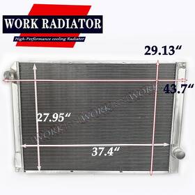 Work Radiator-233 Aluminum Radiator For Ford Sterling 94-96 95 L/ln/lt/ltl9000 Aeromax Louisville