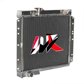 Radiator-333 Work Aluminum Radiator Fits 1974-1984 Toyota Land Cruiser Bj40 Bj42 3.0l 3.2l 3.4l Mt