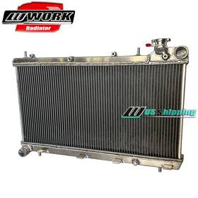 Work Radiator-441 2674 Aluminum Radiator For 2004-2008 2005 06 Subaru Forester Xt Ej255 2.5 H4 Mt