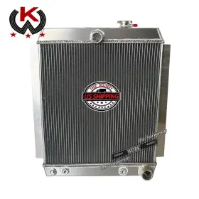 Radiator-935 Work Aluminum Radiator Fit 1947-1954 1948 Chevy Pickup Truck 3100 3600 3800 3900 3700