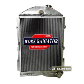 Sku-063 Work Cooling Radiator For 1938 38 Chevy/chevrolet Master Car Sedan Deluxe 3.5l L6 Mt
