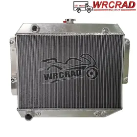 1638 Wrcrad Aluminum Radiator Fit 1966 1967 1968 1969 Dodge Charger 500 R/t V8 At/mt Cc1638