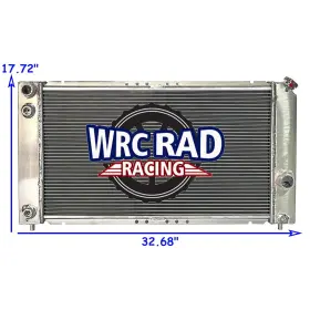 1826a Wrcrad Fits 1996-2004 Chevy Blazer S10 Gmc Jimmy Sonoma 1996-2001 Bravada Radiator 4.3l