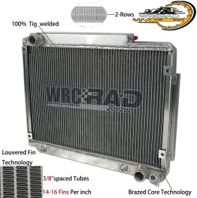Wrcrad 1971-1980 R107/c107 350/450 Radiator For Mercedes-benz Sl/slc Width 25 Inch 630mm Wrcrad 1971-1980 R107/c107 350/450 Radiator For Mercedes-benz Sl/slc Width 25 Inch 630mm