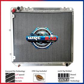 Wrcrad 334py Aluminum Radiator For 1967-1971 Mercedes-benz 280sl 2.8l At Mt 1968 1969 1970
