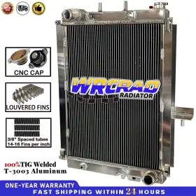 741y Wrcrad Aluminum Radiator Fit Dodge Durango 2004-2009/chrysler Aspen 2007-2009 At