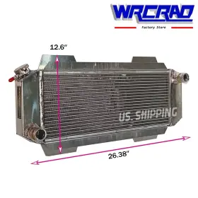 9-1094y Wrcrad Aluminum Radiator Fits Ford Fiesta I Mk1 1976-1983 1977 1978 79 0.9l 1.1l Manual