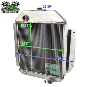 Wrcrad F-100 F-250 F-350 1967-1979 Cu397 Radiator For Ford And F-150 1978-1979 Aluminum