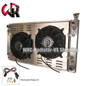 Radiator-158pyfz Wrcrad Fan&shroud&radiator For 1988-1999 Chevy Truck Gmc C/k 1500 2500 3500 5.0l 5.7l