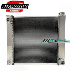 Radiator-501 Wrcrad 22x19 Full Aluminum Cooling Radiator Fit Chevy Gm Sbc Bbc Universal Racing