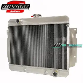 Radiator-522 Wrcrad Aluminum Radiator For 69-70 1969 Chevy Bel-air Impala Caprice Kingswood Biscayne